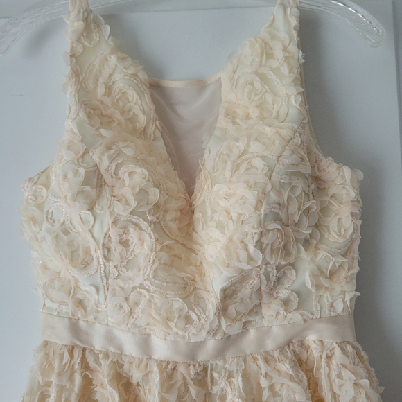 Ivory White Summer Wedding Mini Cocktail Dress Small NWOT - Picture 2 of 9